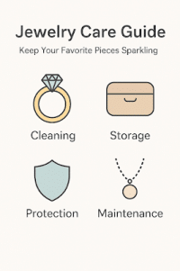 Jewelry Care Guide: Keep Your Favorite Pieces Sparkling ✨ 2 jewelry guide